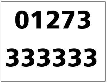 0127333333 Brighton Telephone Number - Make us an offer