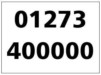 01273400000 Brighton Telephone Number - Make us an offer