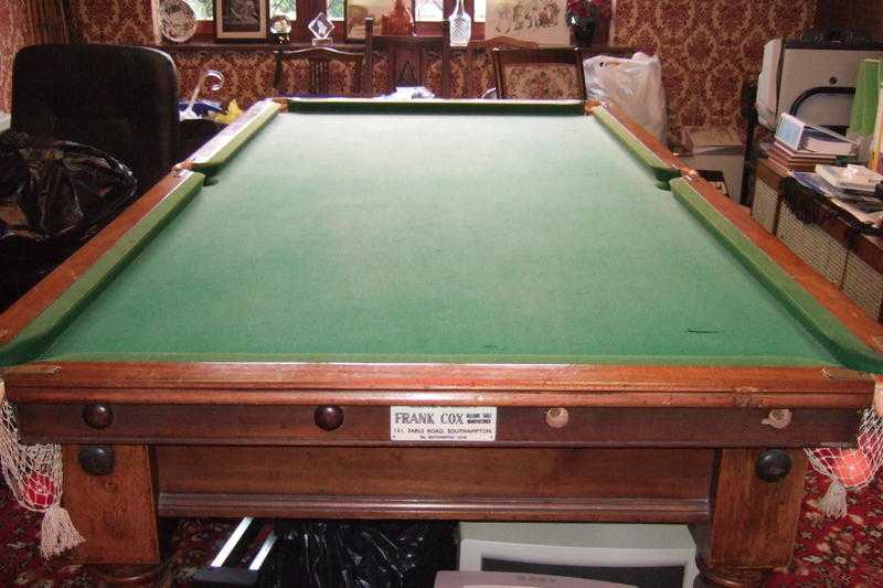 039Antique039 Snooker Table