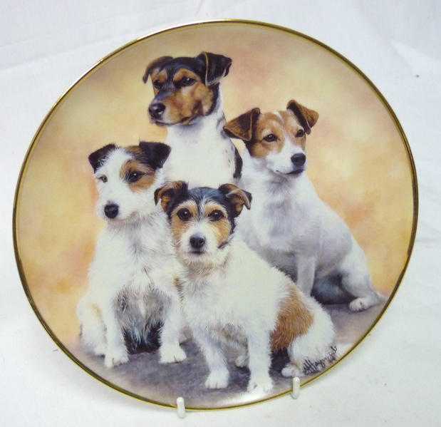 039Four Jacks039 from the Jack Russell series by Danbury Mint