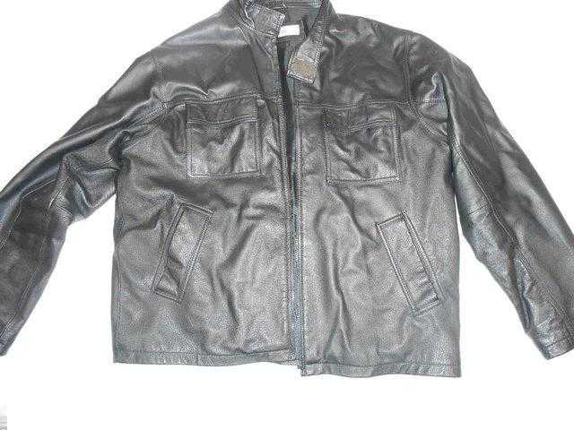 039Moto039 Mens Leather Jacket SmartCasual  PRICE REDUCED