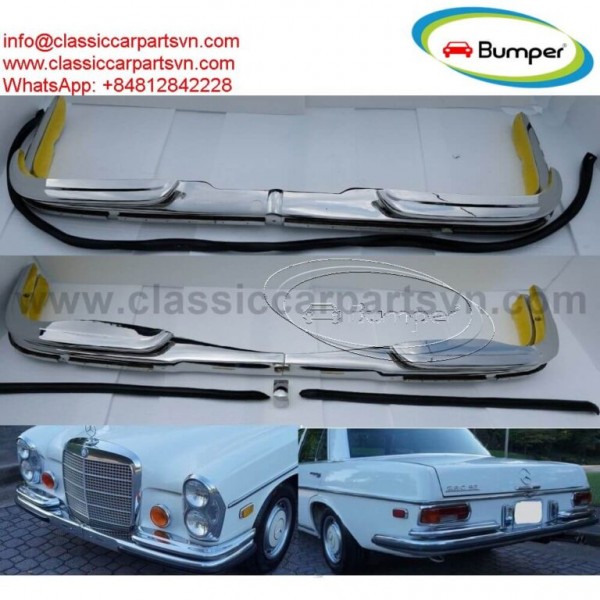 Mercedes W108 W109 250S 250SE 280S 280SE 280SEL 300SEL year (1965-1973) bumpers