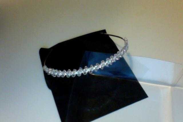 1 crystal headband