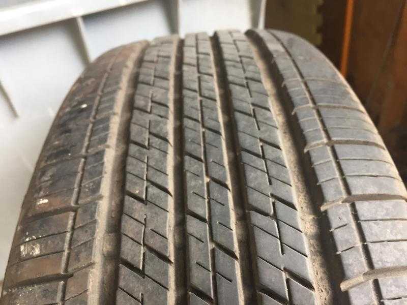 1 off used 4X4 CONTINENTAL 4X4 CONTACT 102T 2256517- 7.5mm tread