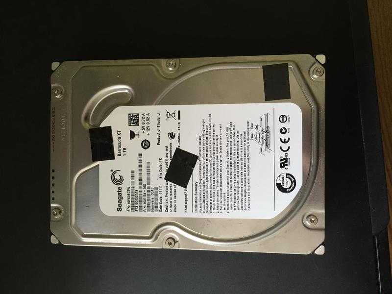 1 TB pc hardrive seagate