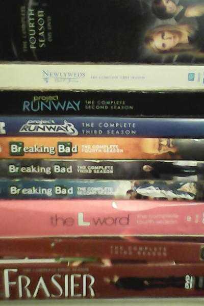 10 dvd boxsets (see list) NTSC region 1