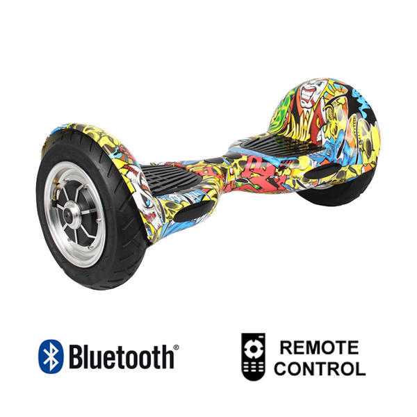 10 Inch Two Wheels Smart Electric Self Balancing Scooter with Bluetooth and Remote Control