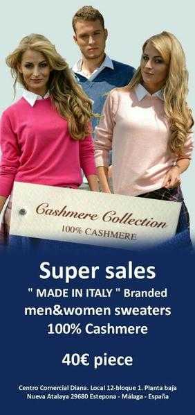 100 Cashmere swaeters quot Made in Italyquot