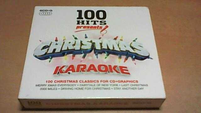 100 HITS CHRISTMAS KARAOKE 5CD  G BOX SET