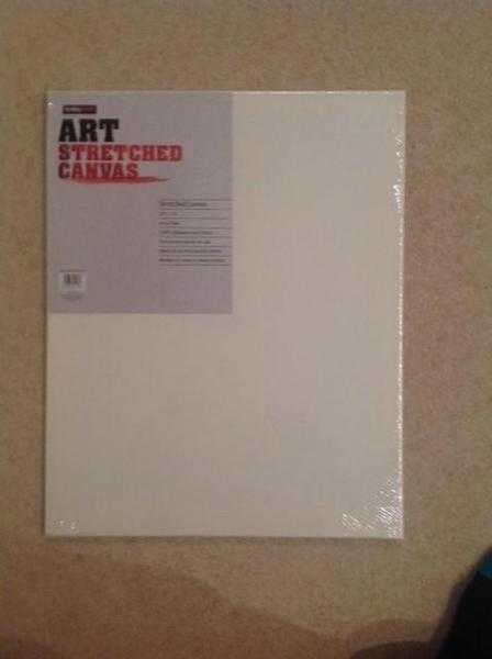 100 Unbleached Cotton Art Stretched Canvas