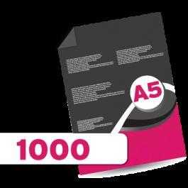 1,000 A5 Leaflets Double Sided Only for 35