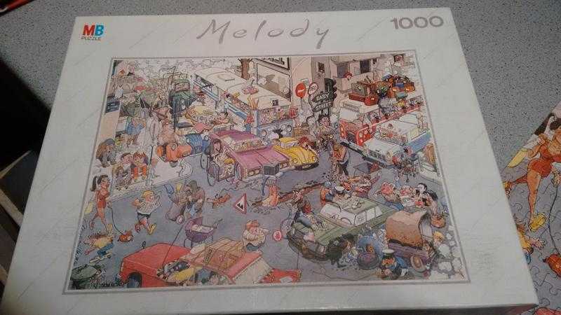 1000 piece MB jigsaw