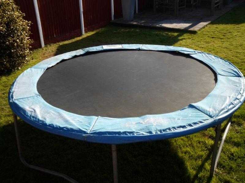 10ft Trampoline for sale great for the kids needs a new cover.