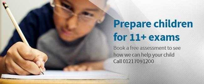 11 Plus Tuition in Olton, Sutton Coldfield and Great Barr