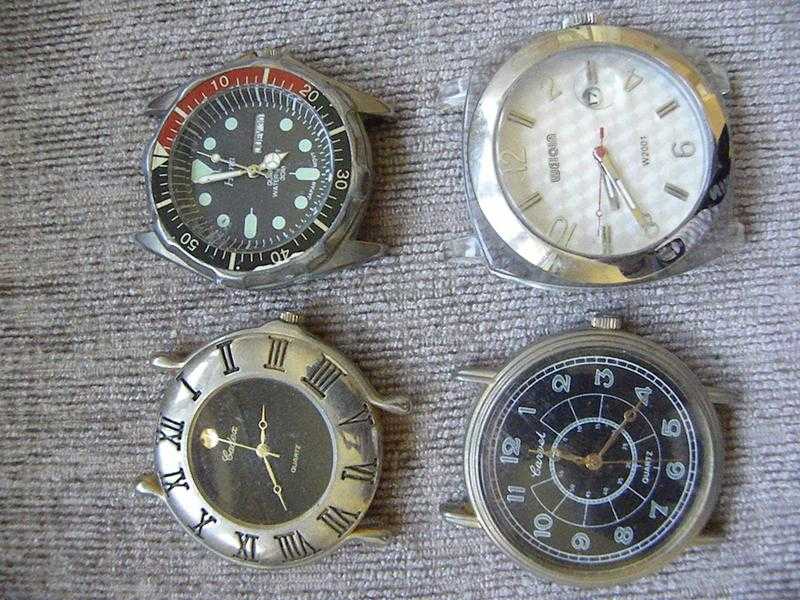 12 gents watches without straps all complete  break up collection