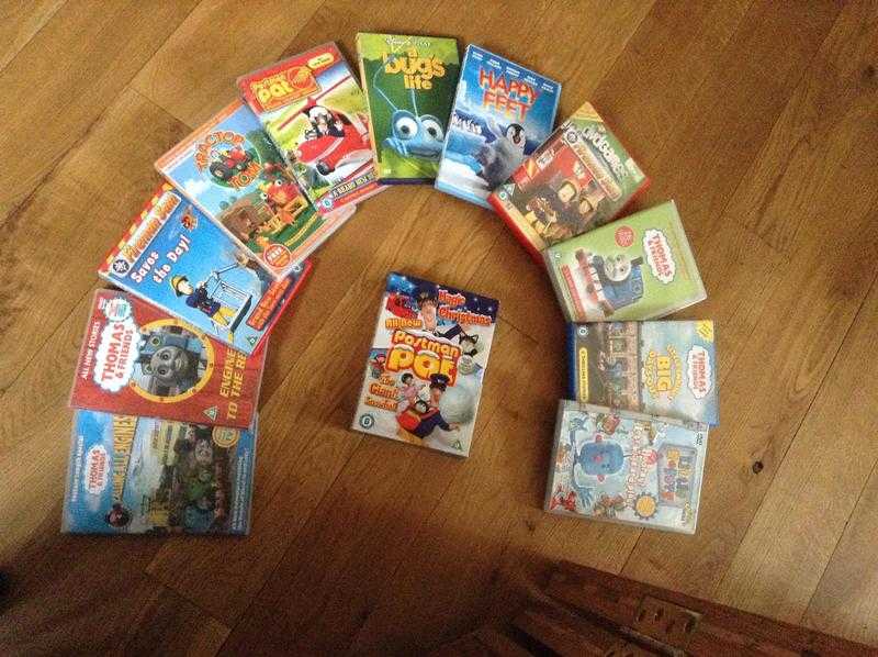 12 Kids DVDs