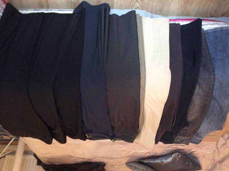 12 pair of  ladies trousers size 12