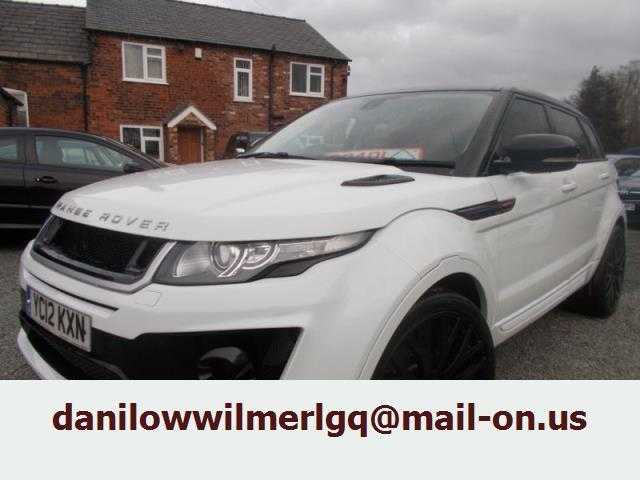 12 REG LAND ROVER EVOQUE KAHN RS ONE OF A KIND