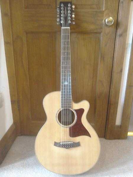 12 string electroacoustic guitar