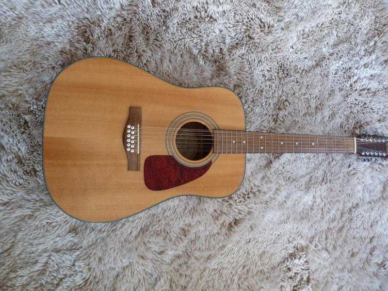 12 string fender acoustic guitar