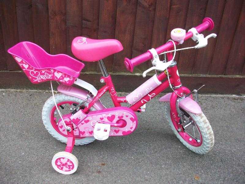 12quot APOLLO SWEETIE Girls Bike Stabilisers