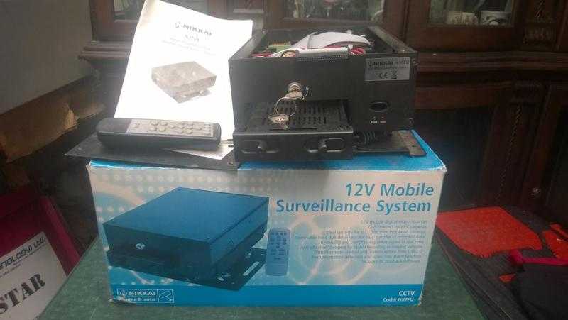 12volt Mobile Surveillance Camera System