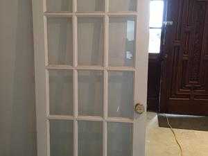 12X Internal 6 panel white doors