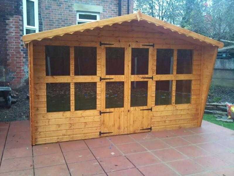 12x8 summer house shed.