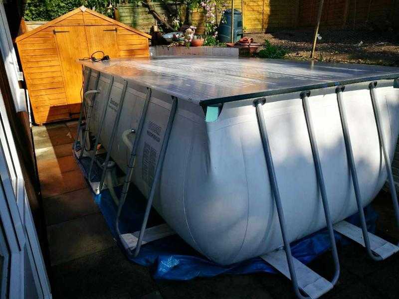 13.5ft Bestway Above Ground Swimming Pool with lots of extras total value over 700. Massive saving