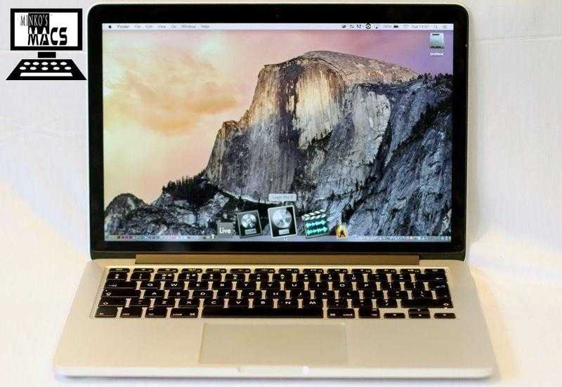 13quot Apple MacBook Pro Core i5 Retina Display 2.5Ghz 8gb 120GB SSD Final Cut Pro X VectorWorks