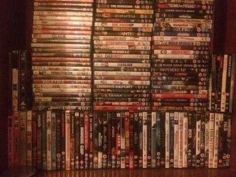 145 DVDs for sale