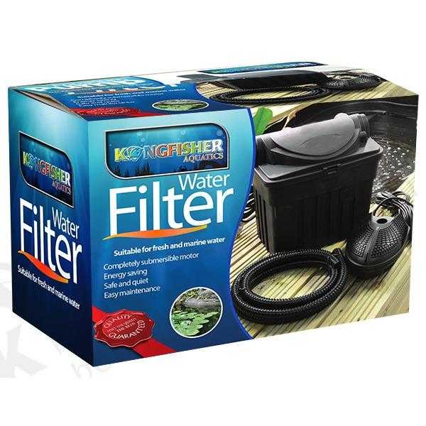 1500lhr Submersible Water Pump and UV Filter Kit - Brand New