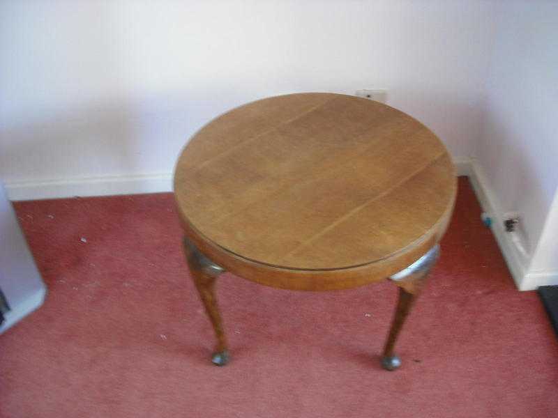 1930s circular occasional table