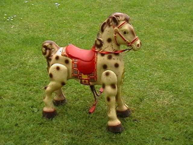 1950s tin mobo horse