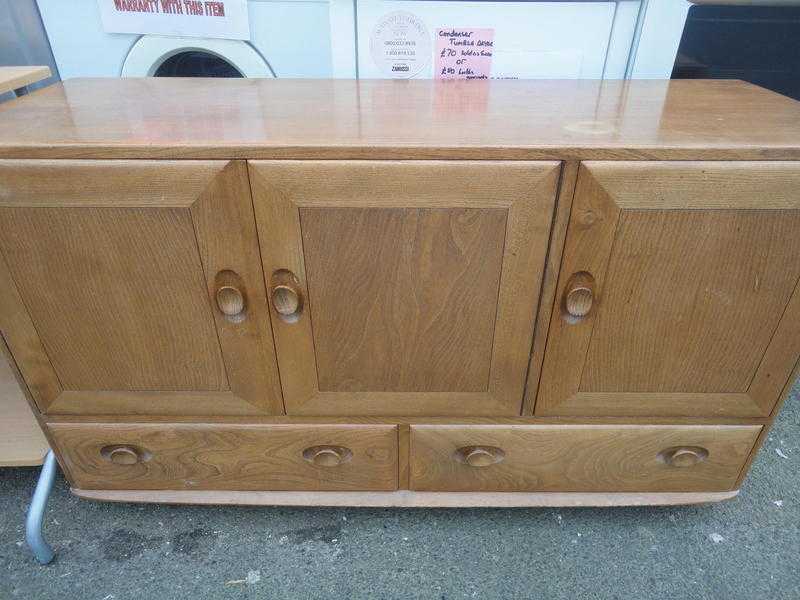 196070039s ERCOL ELM WINSOR SIDEBOARD