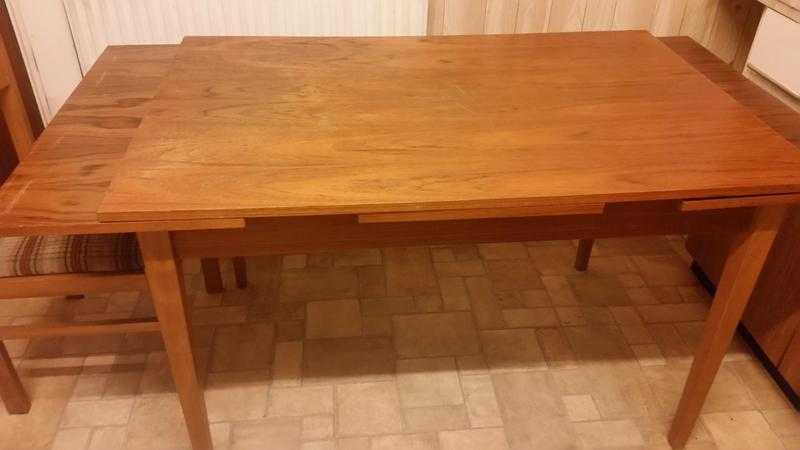 1960s Extending Dinning Table