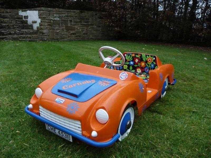 1960s Tri-ang Carnaby Pedal Car Vintage Retro Decor