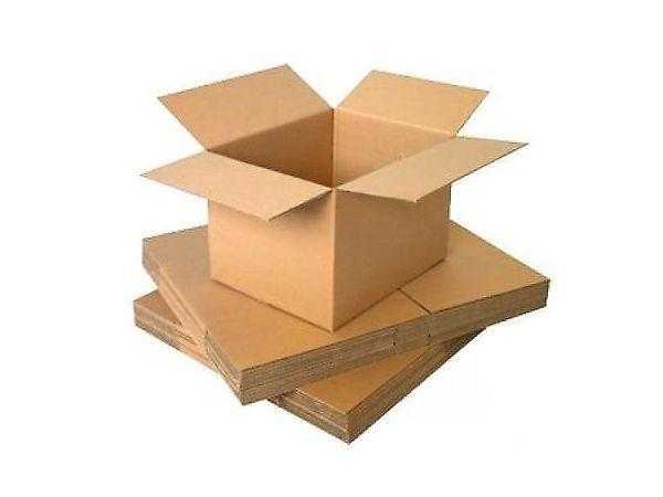 197 Cardboard Boxes Single Wall Cartons - 305x229x102mm (12x9x4quot) A4