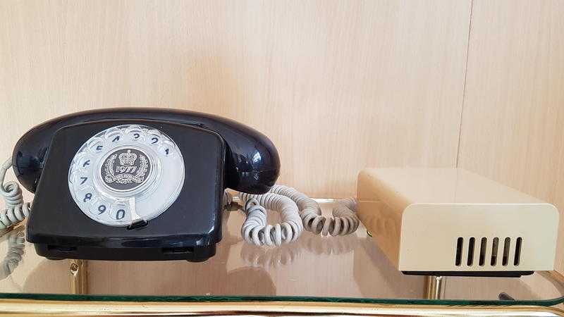 1977 Special Edition Silver Jubilee telephone