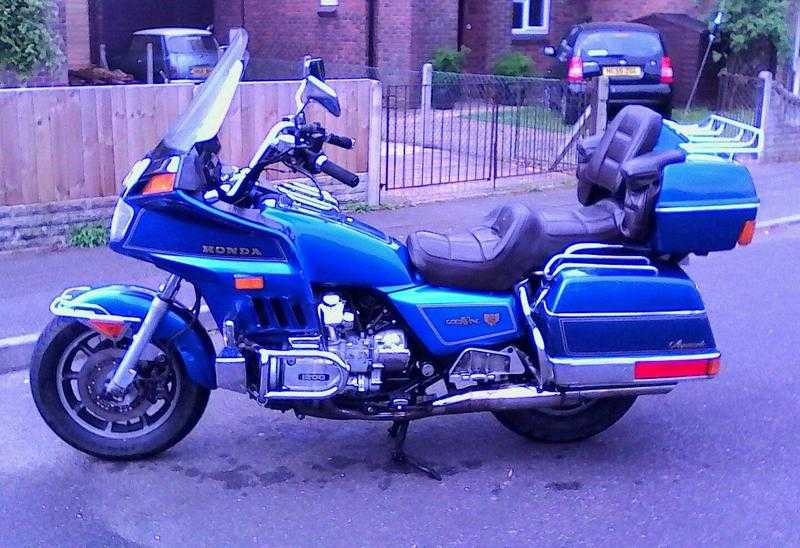 1985 HONDA GL1200 Goldwing Aspencade Blue