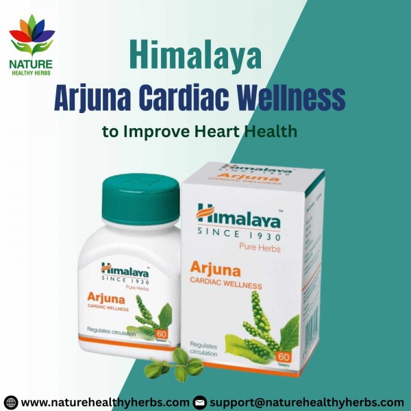 Himalaya Arjuna Cardiac Wellness to Improve Heart Health 