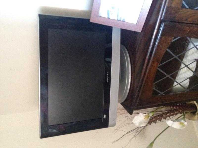 19inc flat screen dvd built in