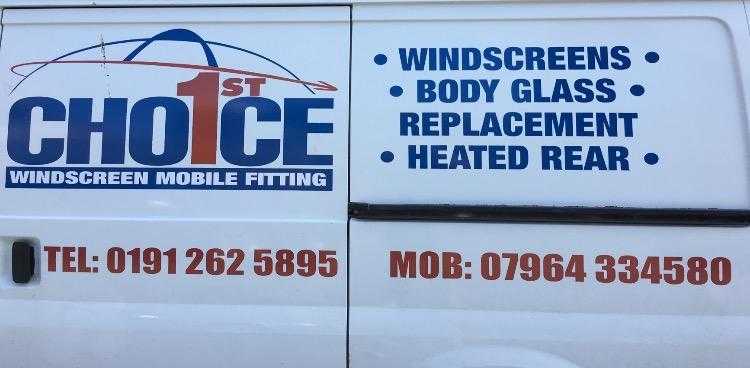 1st choice windscreen repair mobile fitting