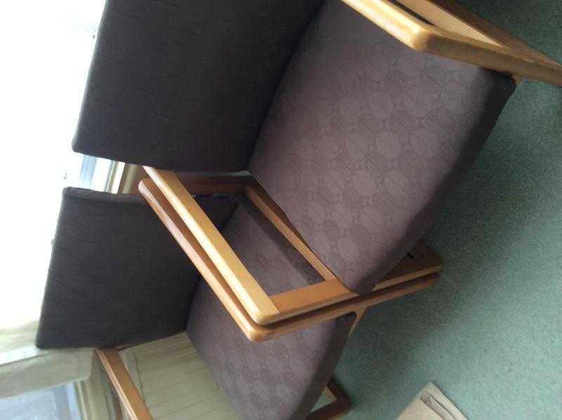 2 arm chairs