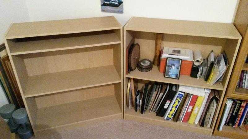 2 book cases