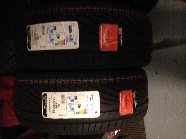 2 Brand New All Season  SUV Tyres 23555 R17 Uniroyal Rainsport 3 Suitable VW Tiguan -Yetea