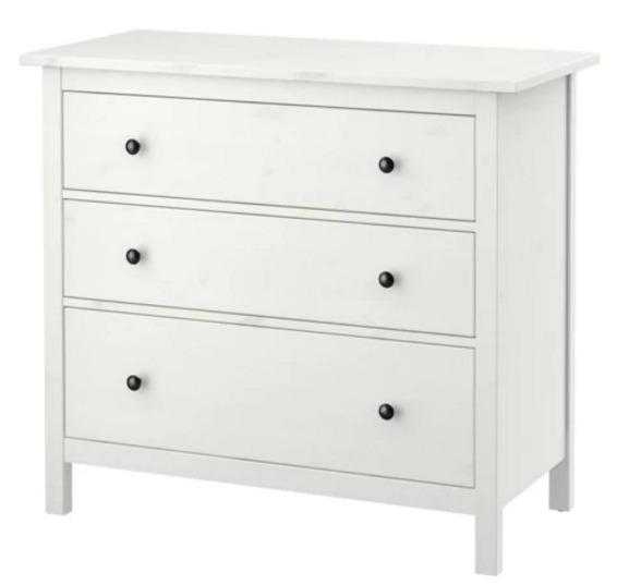 2 Chest of 3 drawers