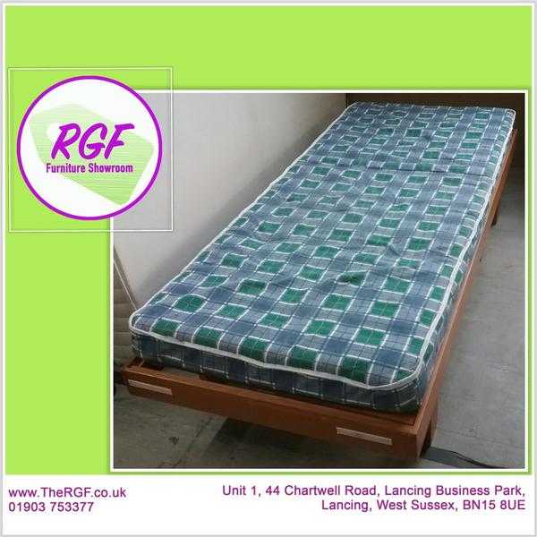 2 ft 6quot Single Bedframe amp Mattress - Local Delivery 19