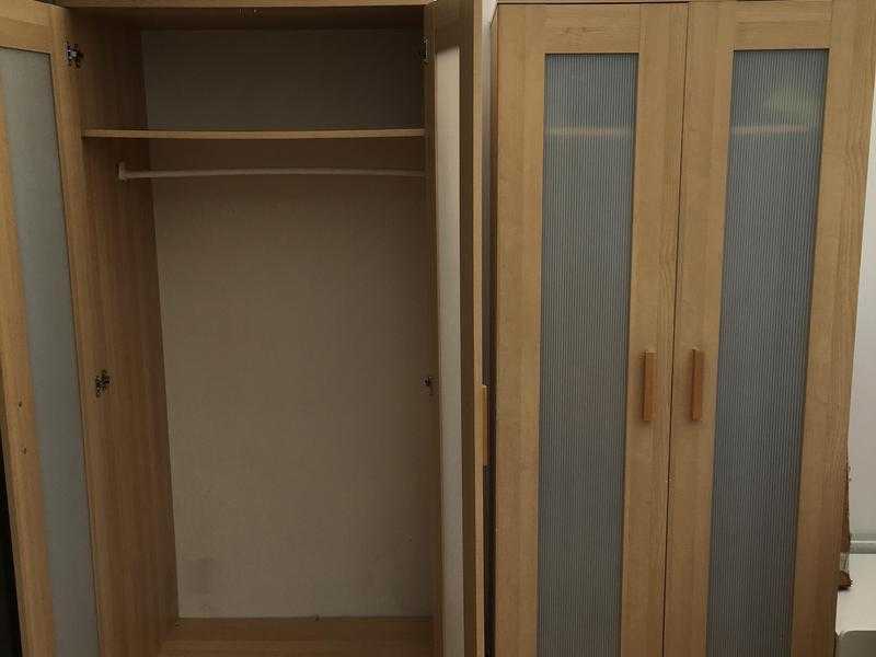 2 IKEA wardrobes