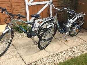 2 LADIES  1 GENTS BICYCLES FOR SALE